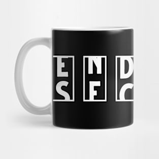 Funny Motivation Endure & Secure For Men And Women Odometer Mug